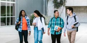 International students walking on a Canadian university campus representing fully funded masters programs in Canada 2026.