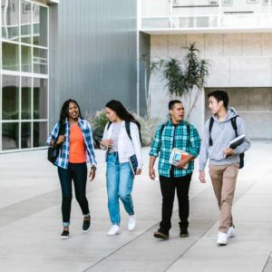 International students walking on a Canadian university campus representing fully funded masters programs in Canada 2026.