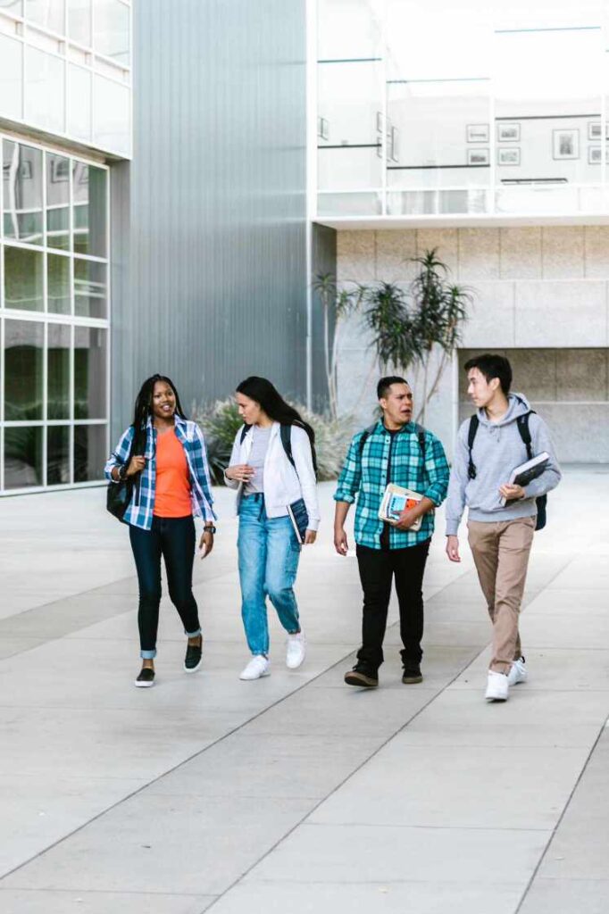 International students walking on a Canadian university campus representing fully funded masters programs in Canada 2026.